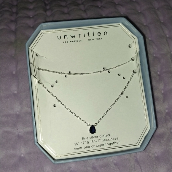 Fine silver 2pc set unwritten - Picture 1 of 4